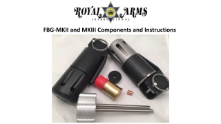 FBG-MKII and MKIII Components and Instructions