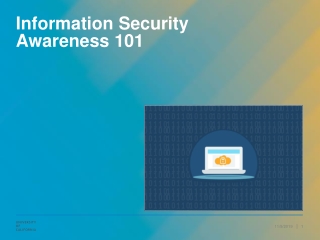 Information Security Awareness 101