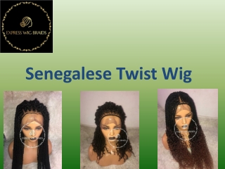 Senegalese Twist Wig