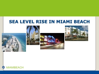 SEA LEVEL RISE IN MIAMI BEACH