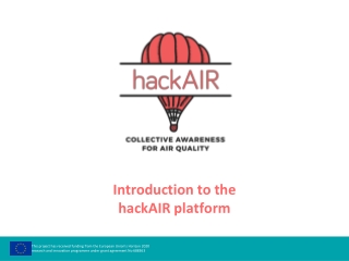 Introduction to the hackAIR platform