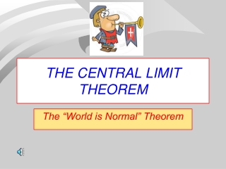 THE CENTRAL LIMIT THEOREM