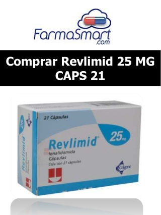 Comprar Revlimid 25 MG CAPS 21