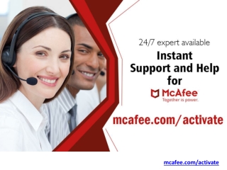 Download, Install and Activate McAfee Antivirus - Mcafee.com/activate