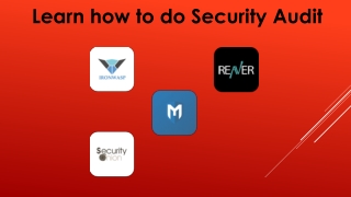 Learn how to do Security Audit