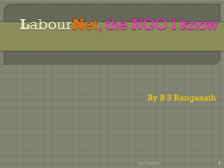 L abour N et , the NGO I know