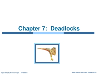 Chapter 7: Deadlocks