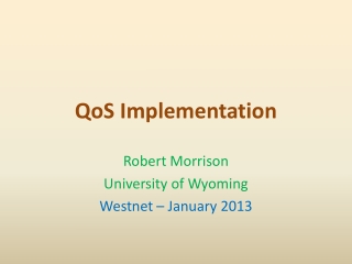 QoS Implementation