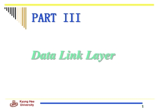 Data Link Layer