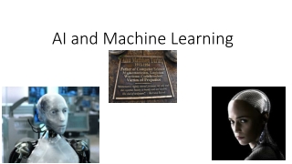 AI and Machine Learning