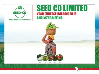 Seed Co Group Full Year Financial Review By Matorofa John- GFD