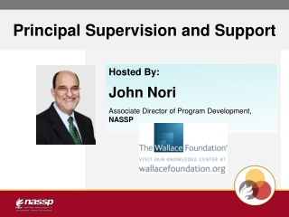 Principal Supervision and Support