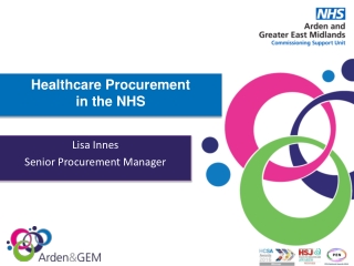 Healthcare Procurement in the NHS