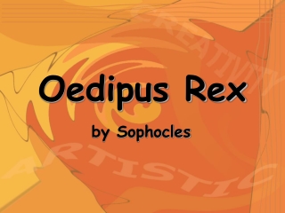 Oedipus Rex