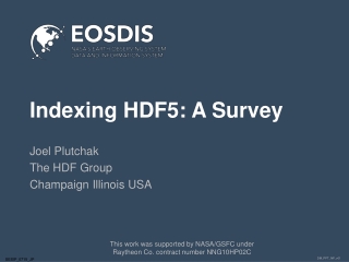 Indexing HDF5: A Survey