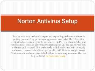 NORTON.COM/SETUP ENTER PRODUCT KEY