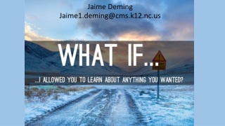 Jaime Deming Jaime1.deming@cms.k12.nc