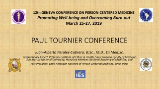 PAUL TOURNIER CONFERENCE