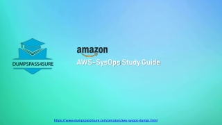 AWS-SysOps Questions Answers - AWS-SysOps Dumps PDF | Dumpspass4sure.com