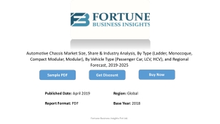 Automotive Chassis Market 2019 Global Analysis, Opportunities and Forecast To 2026