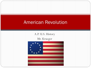 American Revolution