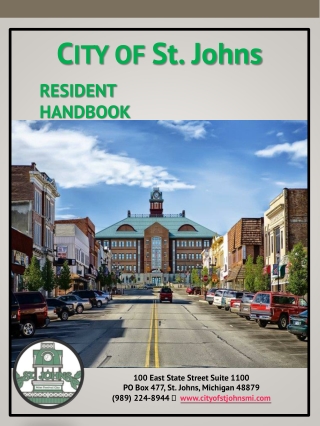 C ITY OF St. Johns