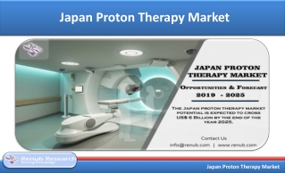 Japan Proton Therapy Market potential is US$ 6 Billion by 2025