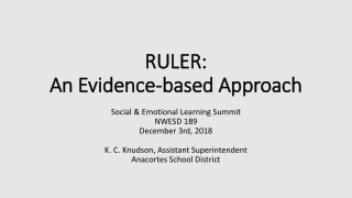 RULER: An Evidence-based Approach