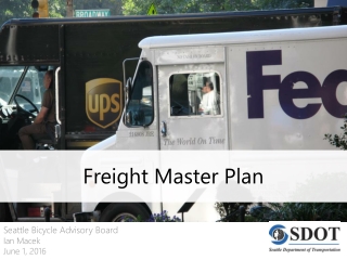 Freight Master Plan