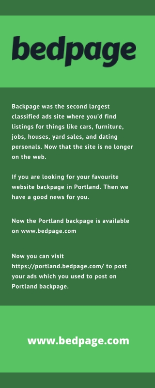 Backpage Portland