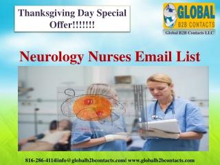 Neurology Nurses Email List