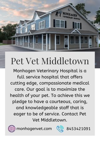 Pet Veterinary In Middletown