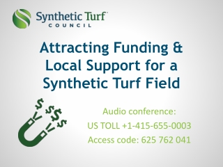 Attracting Funding &amp; Local Support for a Synthetic Turf Field