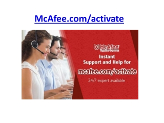 mcafee.com/activate