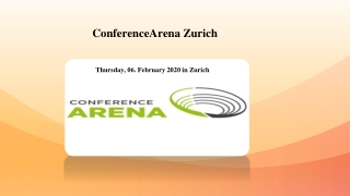ConferenceArena Zurich