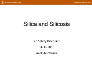 Silica and Silicosis