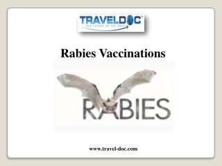 Rabies Vaccinations