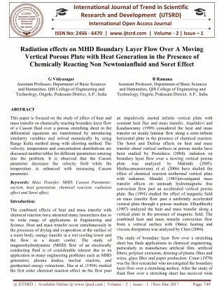Radiation effects on MHD Boundary Layer Flow Over A Moving Vertical Porous Plate with Heat Generation in the Presence of