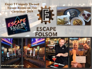 Enjoy 5 Uniquely Themed Escape Rooms on This Christmas- 2019