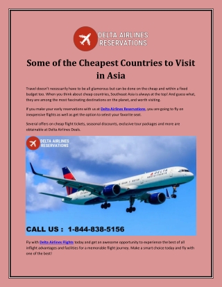 Some of the Cheapest Countries to Visit in Asia