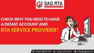 Get to Know Why You Need to Have A Demat Account and RTA service