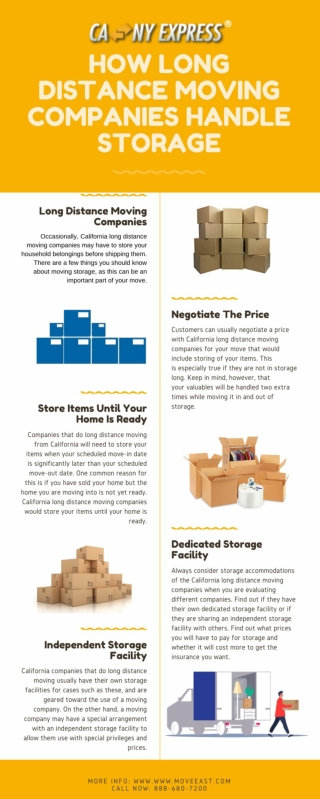 How Long Distance Moving Companies Handle Storage