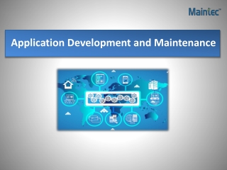 Application Development and Maintenance | Maintec
