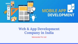 Mobile App Development Company in India