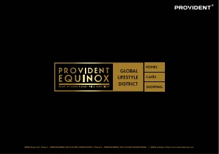 Provident Equinox | Flats for Sale on Mysore Road-Nice Junction, Bangalore