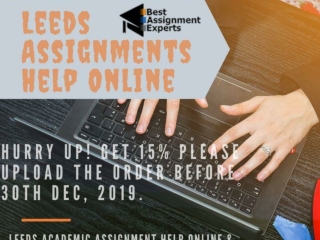 Leeds Academic Assignment Help Online & Essay Writing Help UK