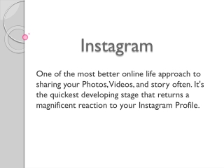 Get Genuine Instagram Targeted Followers