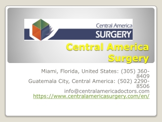 Dr. Rodolfo Bonilla Aguirre - Open Heart Surgery Guatemela