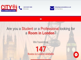 Rooms for Professionals London