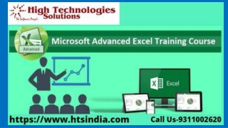 Advanced Excel Course in Delhi
